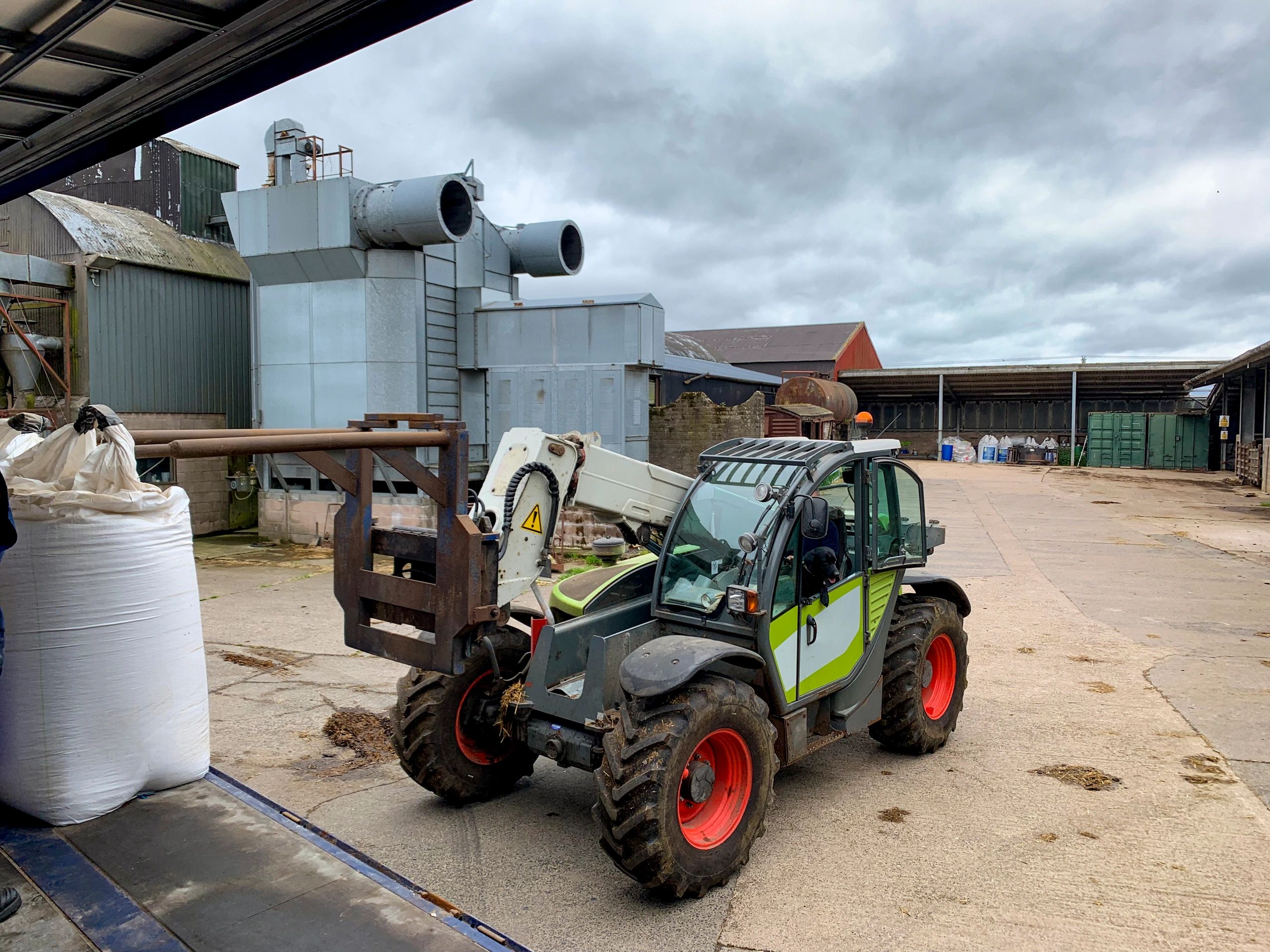 Equipment ready for outdoor property work
